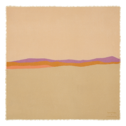 Caroline H&eacute;lain x Longchamp Stole , Desert - Silk