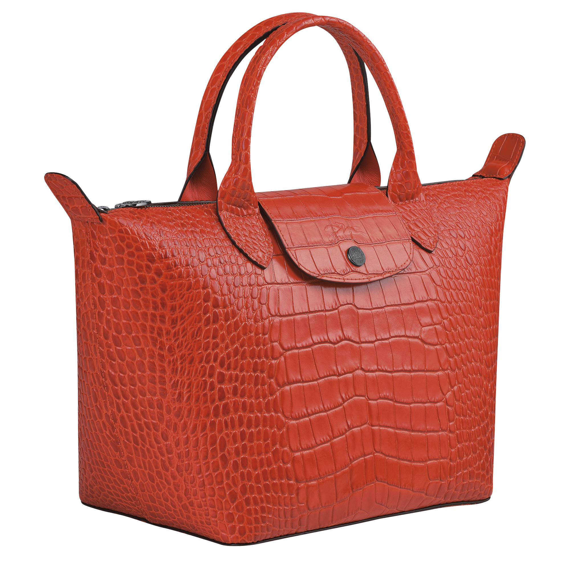 orange longchamp backpack