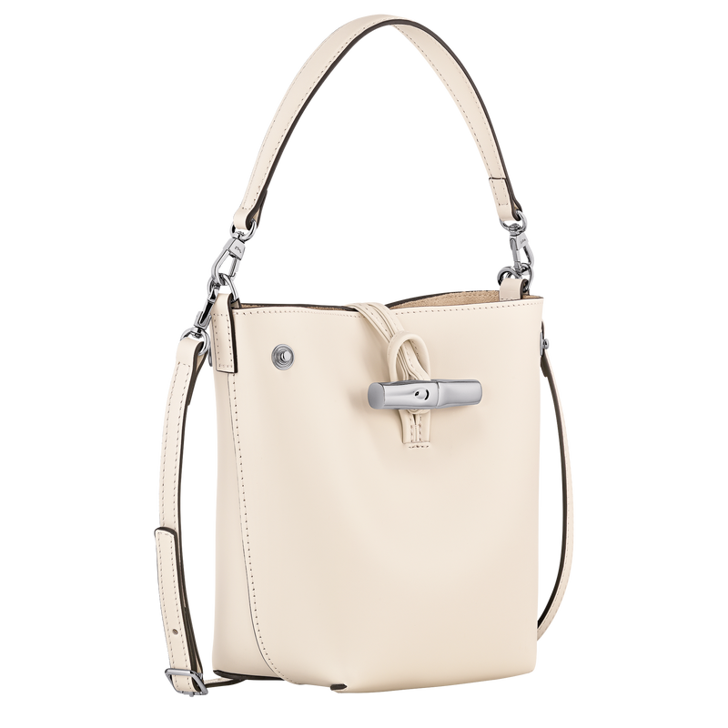 Le Roseau XS Bucket bag Ecru Leather Longchamp IE