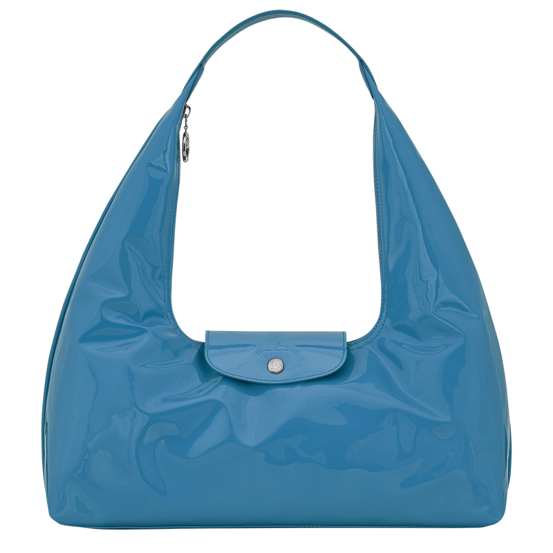 Le Pliage Xtra Bolso de hombro L , Cuero - Azur  - Vista 1 de 3
