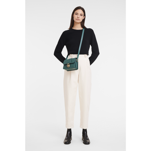 Box-Trot Crossbody bag S, Cypress