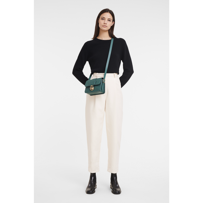 Box-Trot Crossbody bag S, Cypress