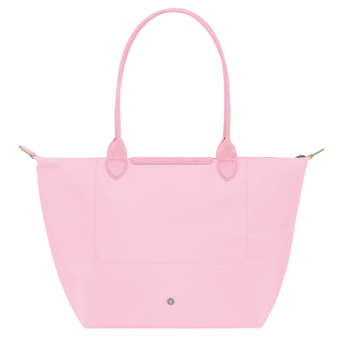 Le Pliage Green L Tote bag , Pink - Recycled canvas - View 3 of  5