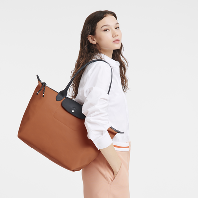 Le Pliage Energy 肩揹袋 L, 赭黃色