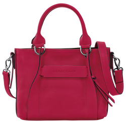 Handtasche S Longchamp 3D , Leder - Magenta