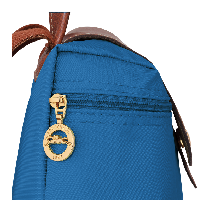 Le Pliage Original M Backpack , Cobalt - Recycled canvas  - View 5 of 6