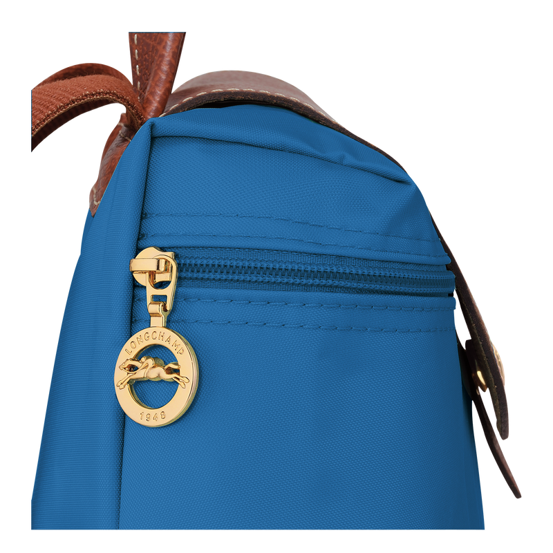 Le Pliage Original M Backpack , Cobalt - Recycled canvas  - View 5 of  6