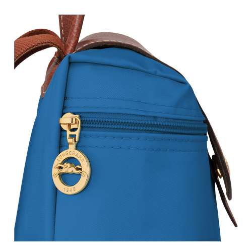 Le Pliage Original M Backpack , Cobalt - Recycled canvas - View 5 of 6