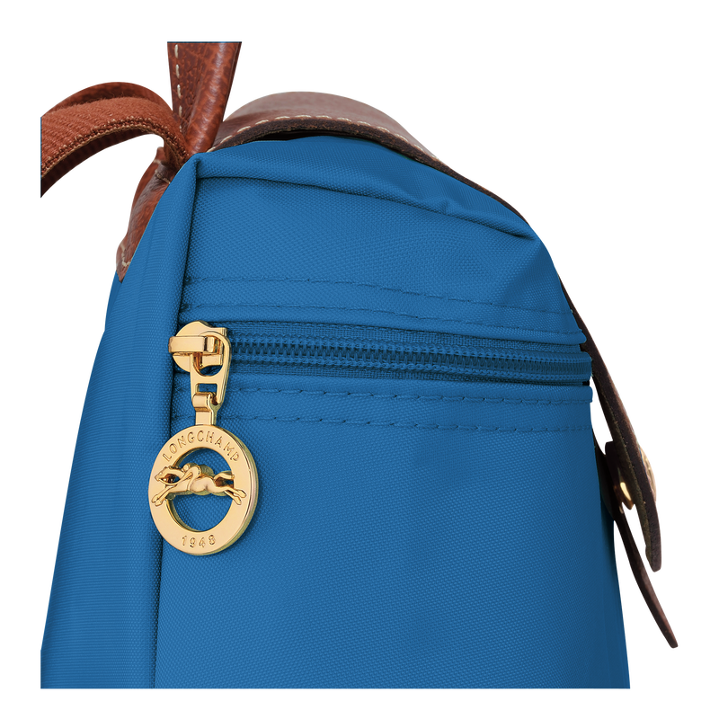 Le Pliage Original M Backpack , Cobalt - Recycled canvas  - View 5 of 6
