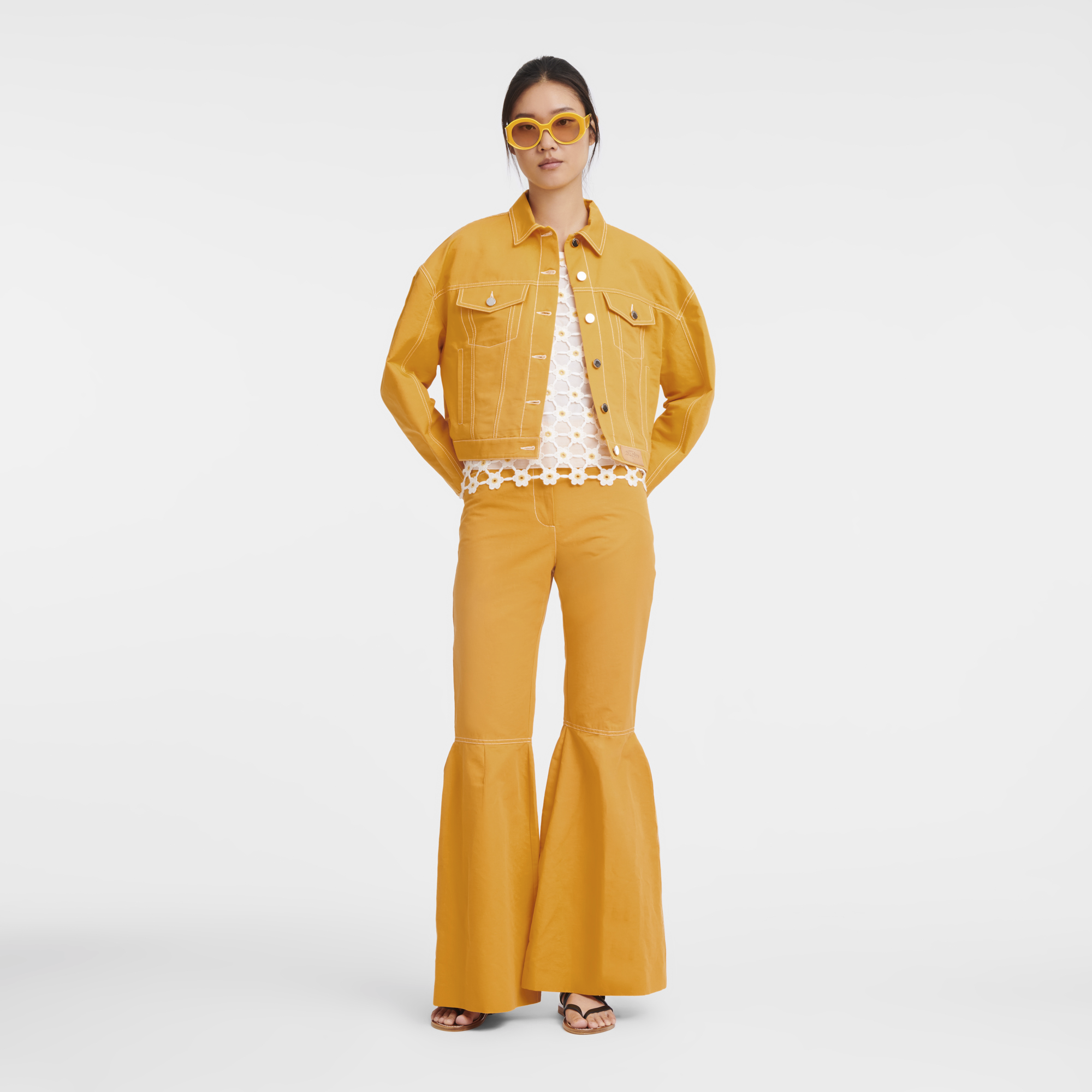 null Trousers, Apricot