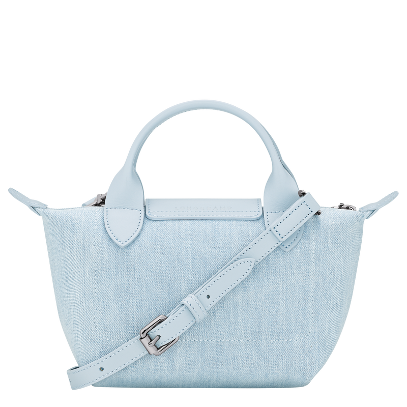Le Pliage Collection XS Handbag , Sky Blue - Canvas  - View 3 of  5