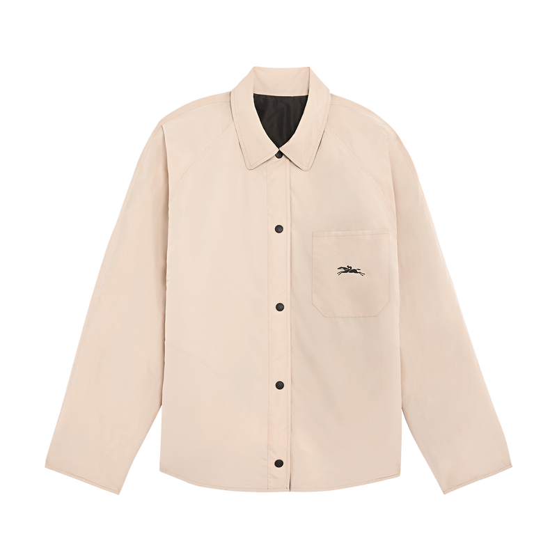 Padded blouson , Black/Paper - Techno taffeta  - View 3 of  8