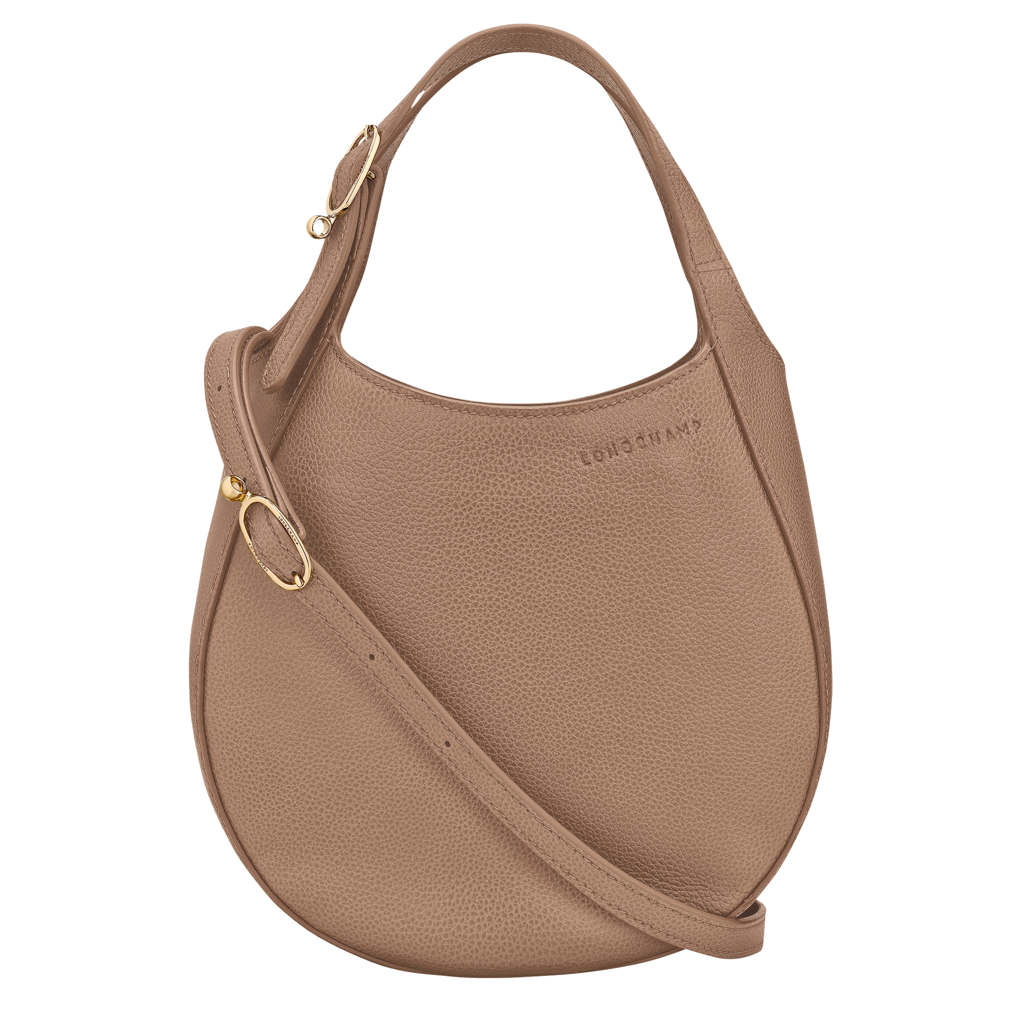 Le Foulonn&eacute; Handbag S, Biscuit