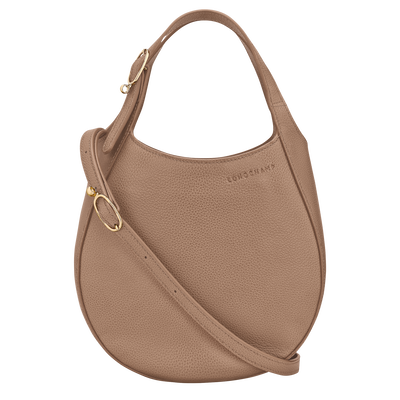 Le Foulonné Handbag S, Biscuit