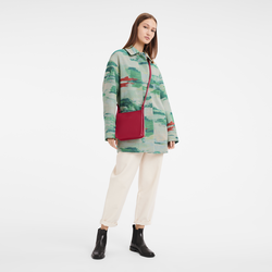 Umhängetasche mit Reißverschluss S Le Foulonné , Leder - Love