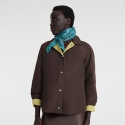 French Bandana Stole , Mint/Lagoon - Wool blend