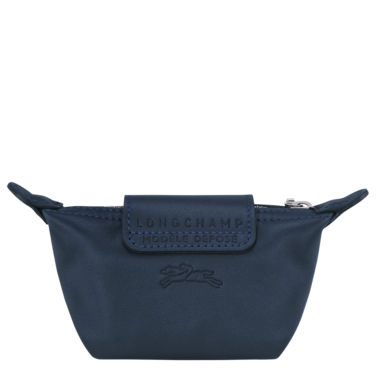 Le Pliage Xtra Monedero Cuero Azul Oscuro 30016987556