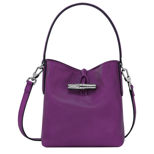 Roseau XS Bucket bag , Violet - Leather - View 1 of  2