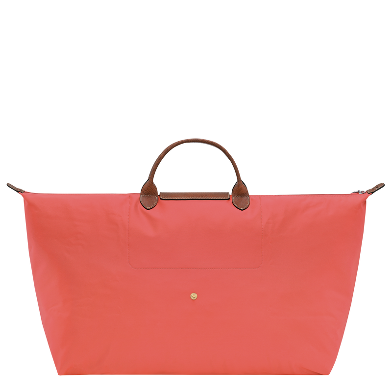 Le Pliage Original XL Travel bag , Strawberry - Recycled canvas  - View 3 of  6