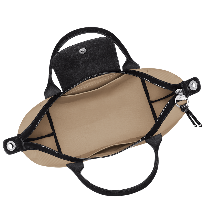 Sac &agrave; main S Le Pliage Energy , Toile recycl&eacute;e - Argile  - Vue 5 de 6