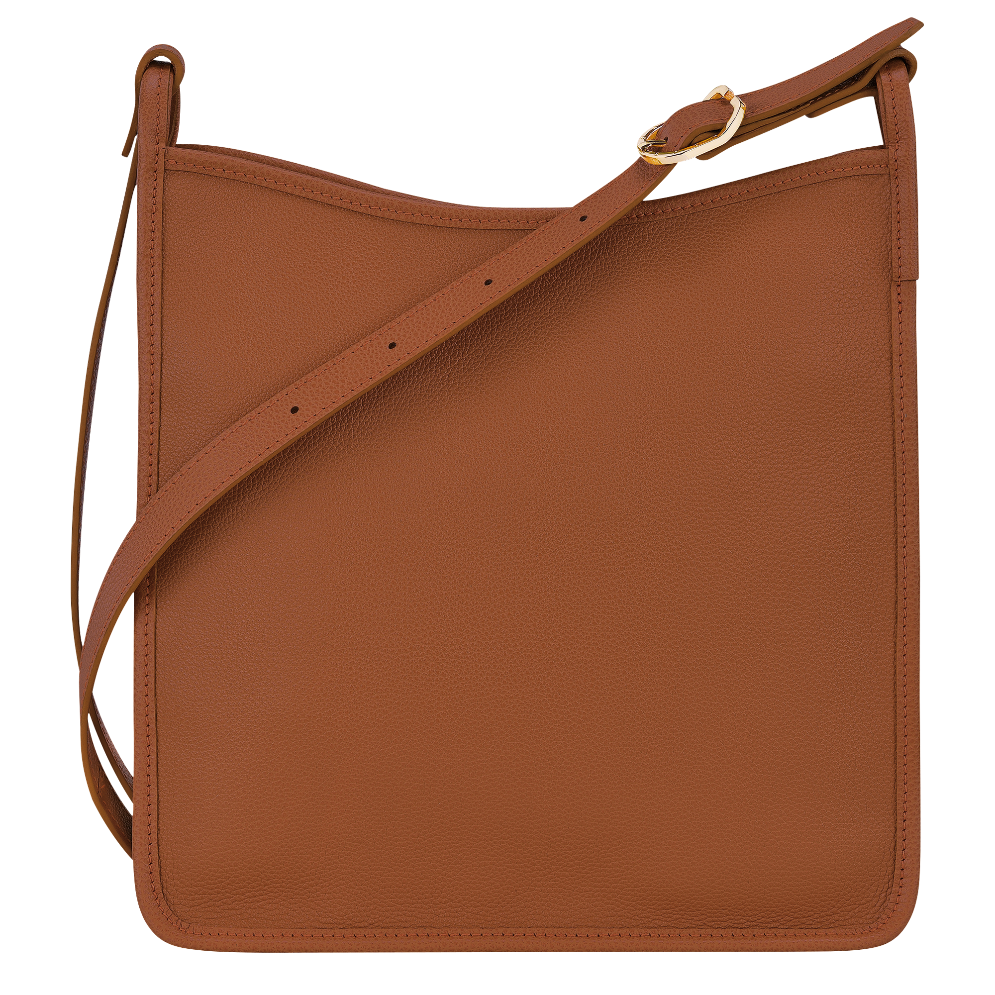 Le Foulonné M Tote bag Caramel - Leather (10156021121)