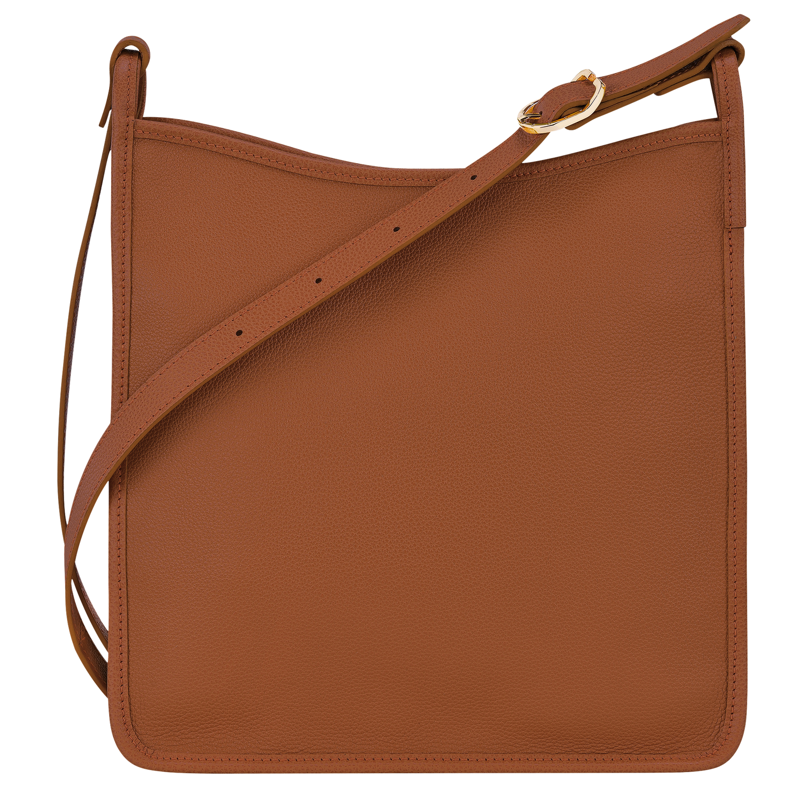 Le Foulonné Crossbody bag M, Caramel