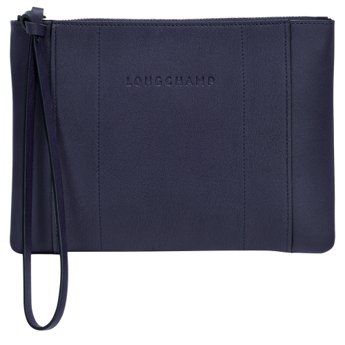 Longchamp 3D Pouch , Bilberry - Leather - View 1 of  3