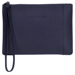 Longchamp 3D Pouch , Bilberry - Leather