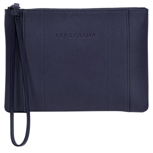 Longchamp 3D Pouch , Bilberry - Leather - View 1 of  3