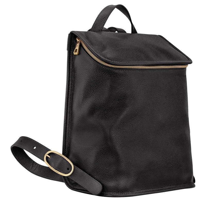 Le Foulonn&eacute; M Backpack , Black - Leather  - View 3 of 6