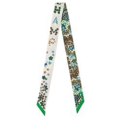 Collier de fleurs Ribete de seda , Seda - Hierba