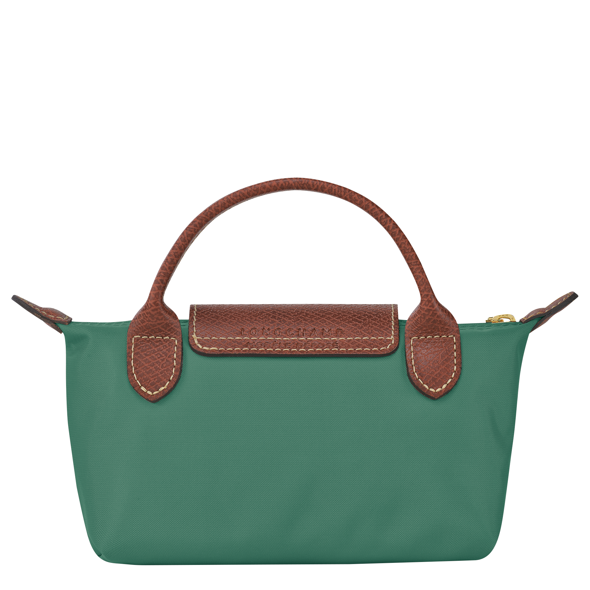 Le Pliage 原創系列 附提把的小袋子, 鼠尾草綠色