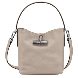 Roseau Essential XS Bucket bag , Clay - Leather