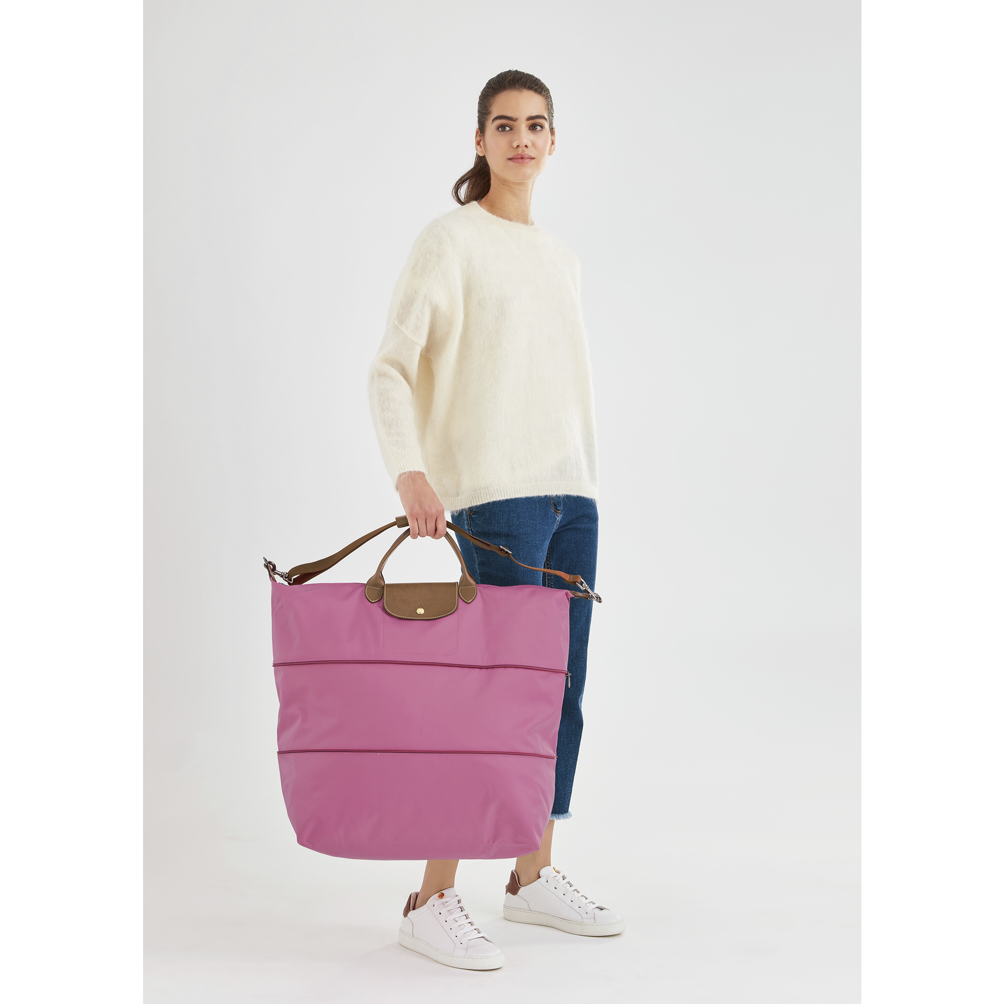 longchamp le pliage weekender