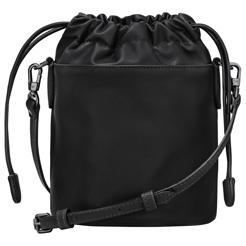 Borsa a secchiello XS Le Pliage Xtra , Pelle - Nero  - View 4 of  6