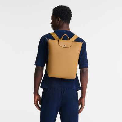 Le Pliage Xtra M Backpack , Tobacco - Leather