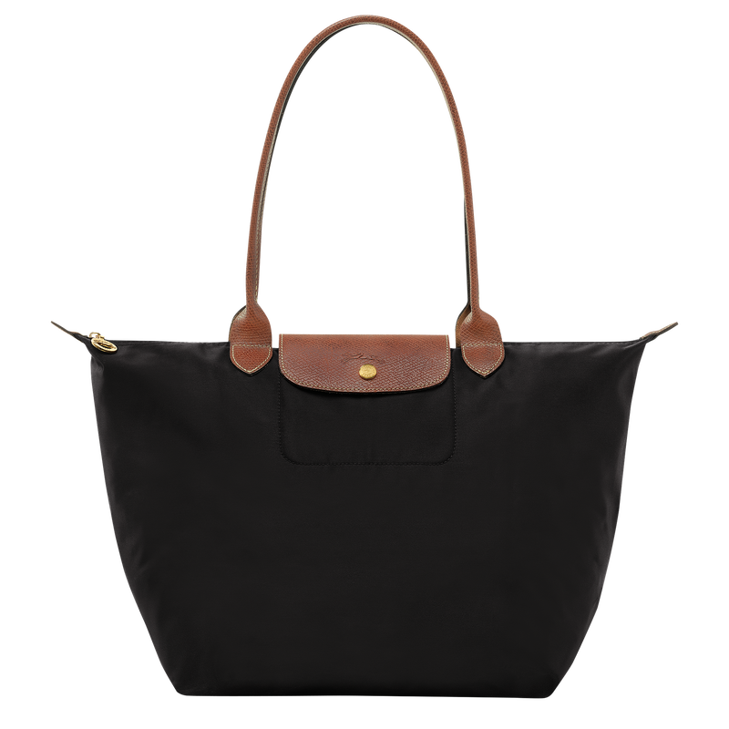 Le Pliage Original L Tote bag Black - Recycled canvas (L1899089001)