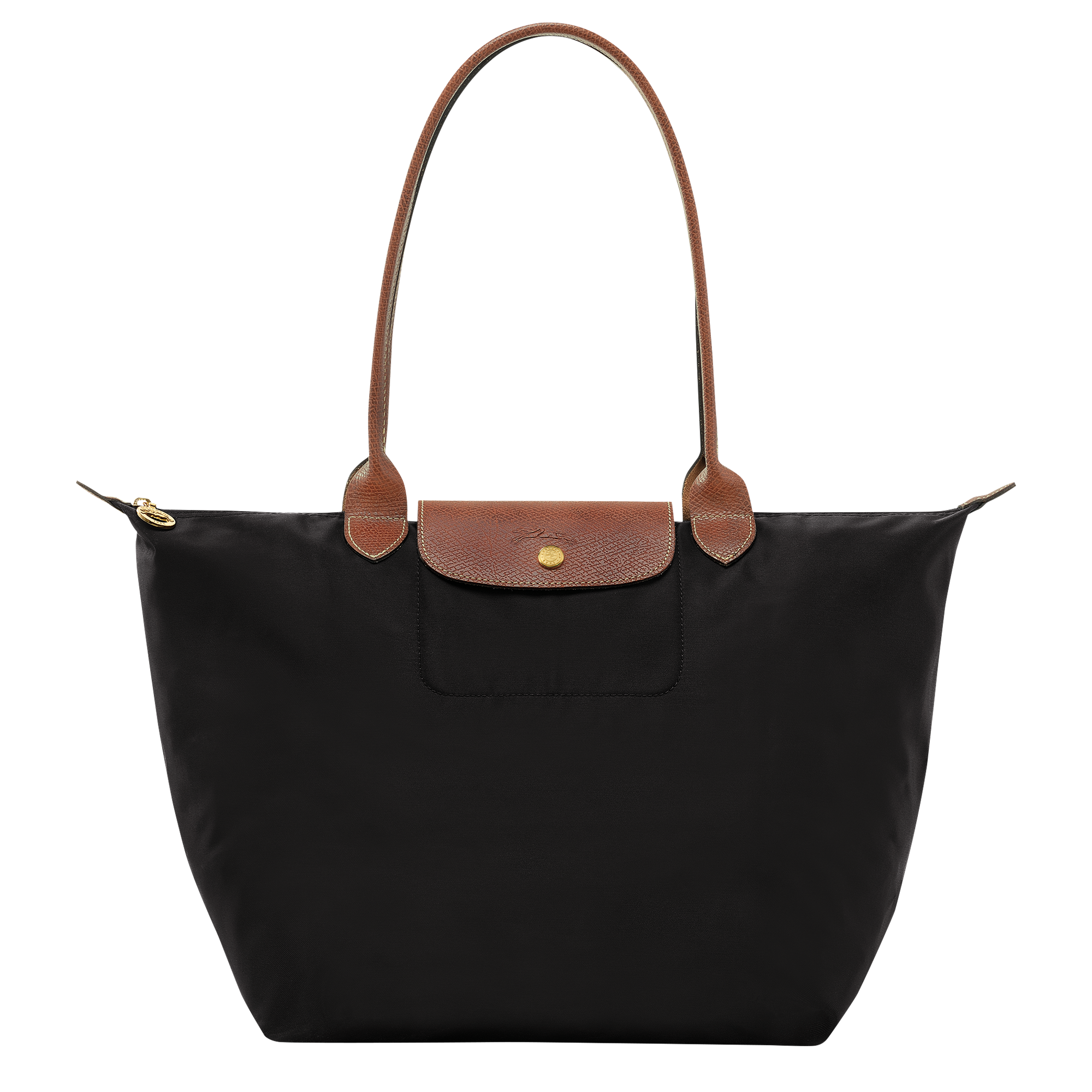 Le Pliage Original Bolso de hombro L, Negro