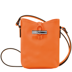 Roseau Essential XS Crossbody bag , Orange - Leather