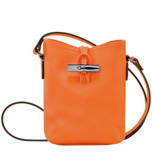 Umhängetasche XS Roseau Essential , Leder - Orange - Ansicht 1 von 4