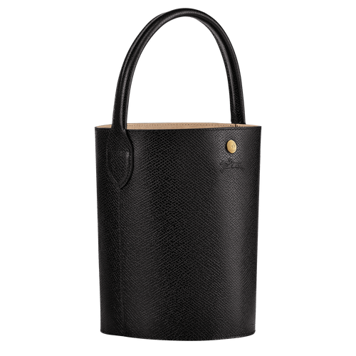 longchamp bucket bag leather