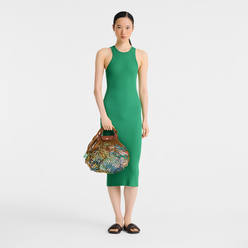 Netzbeutel L Le Pliage Collection , Canvas - Tabak  - Ansicht 2 von 4