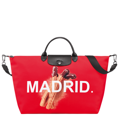 Le Pliage Du Monde Bolsa de viaje L , Tela - Bermellon