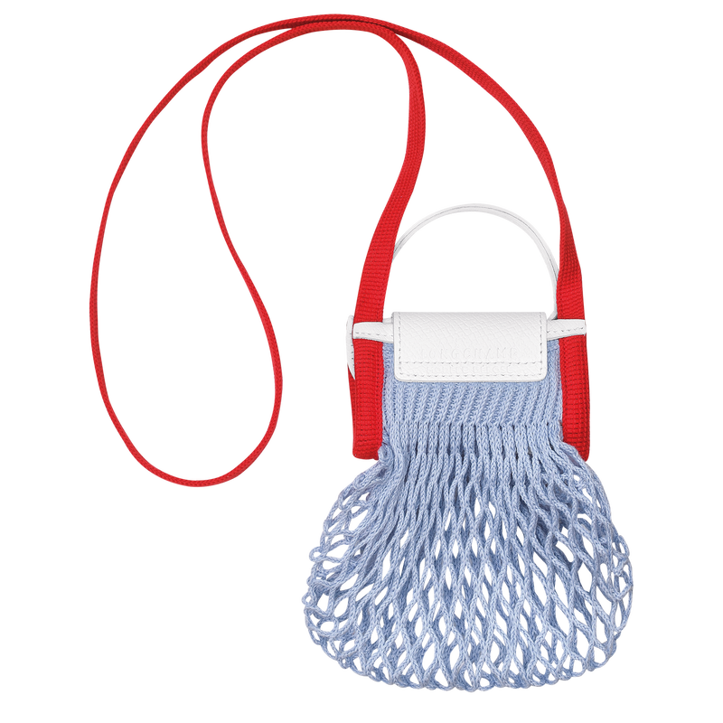Sac filet XS Le Pliage Filet , Toile - Ciel  - Vue 4 de 4