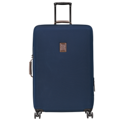 Boxford XL Suitcase , Blue - Recycled canvas