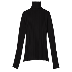Sweater , Black - Knit