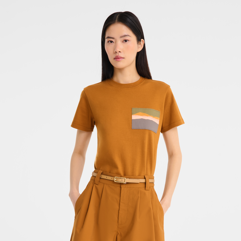T-shirt , Caramel - Jersey  - View 3 of  5