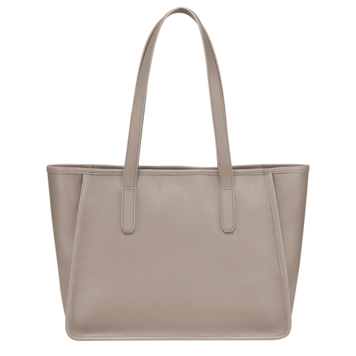 Le Foulonné L Tote bag , Turtledove - Leather - View 4 of 5