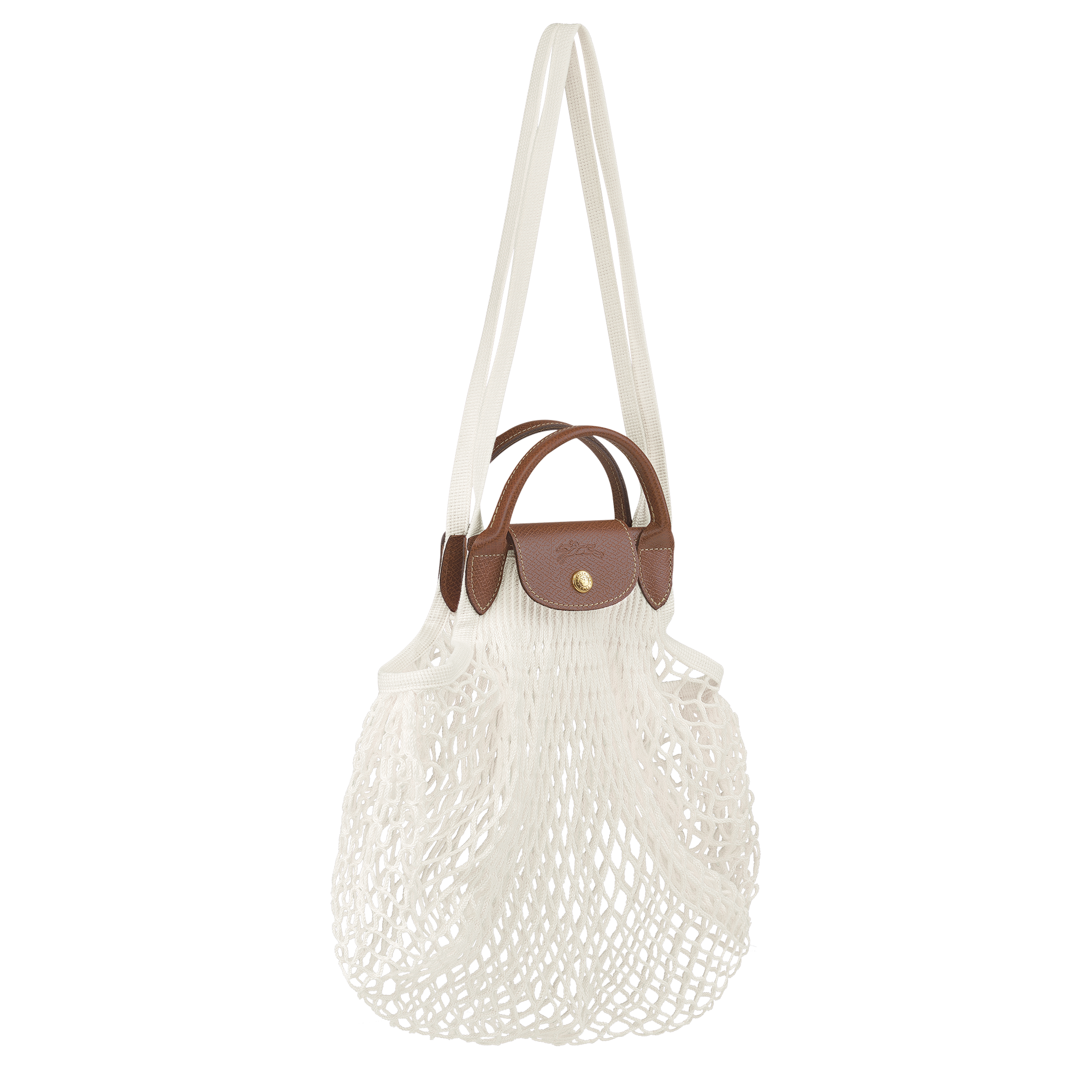 Le Pliage Filet Borsa con manico L,  Greggio