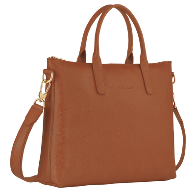 Le Foulonné Briefcase S, Caramel